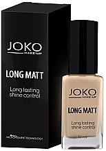 Fragrances, Perfumes, Cosmetics Foundation - Joko Long Matt (tester)