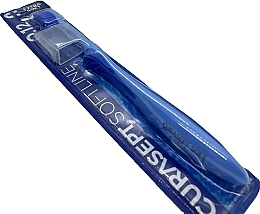 Soft Toothbrush 'Extra Soft 0.12', blue-blue - Curaprox Curasept Toothbrush — photo N2