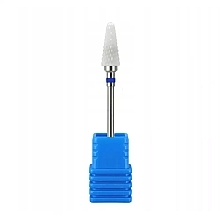 Fragrances, Perfumes, Cosmetics Medium Cone Ceramic Nail Drill Bit, blue - Sleek Shine