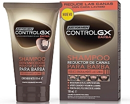 Fragrances, Perfumes, Cosmetics Anti-Grey Hair Beard Shampoo - Just For Men ControlGX Barba Shampoo