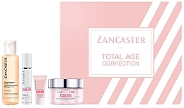 Fragrances, Perfumes, Cosmetics Set - Lancaster Total Age Correction Set (ser/10ml + cleanser/100ml + cr/3ml + cr/50ml) 