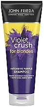 Intensive Violet Shampoo for Blonde Hair - John Frieda Violet Crush For Blondes — photo N1