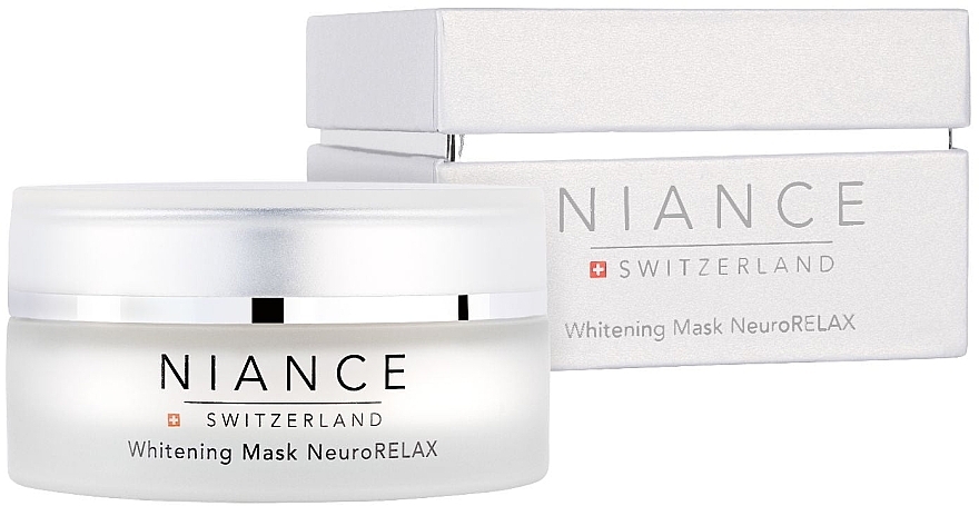 Brightening Face Mask - Niance Whitening Mask NeuroRelax — photo N1