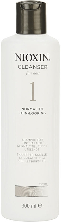 Cleansing Shampoo - Nioxin Thinning Hair System 1 Cleanser Shampoo — photo N1