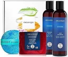 Fragrances, Perfumes, Cosmetics Set - Organique Naturals Pour Homme (b/bomb/170 g + soap/100 g + shampoo/ 250ml + sh/gel/ 250 ml)