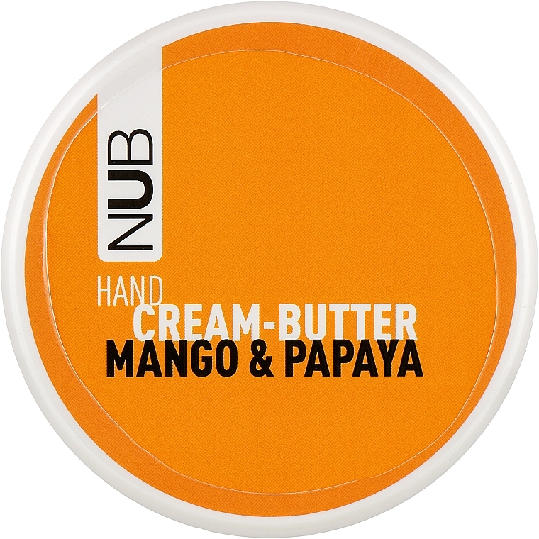 Nourishing Hand Butter - NUB Nourishing Hand Cream Butter Mango & Papaya — photo N1