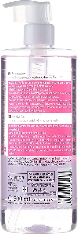 Satin Rose Water - Bielenda Professional Face Program Satin Rose Water — photo N3