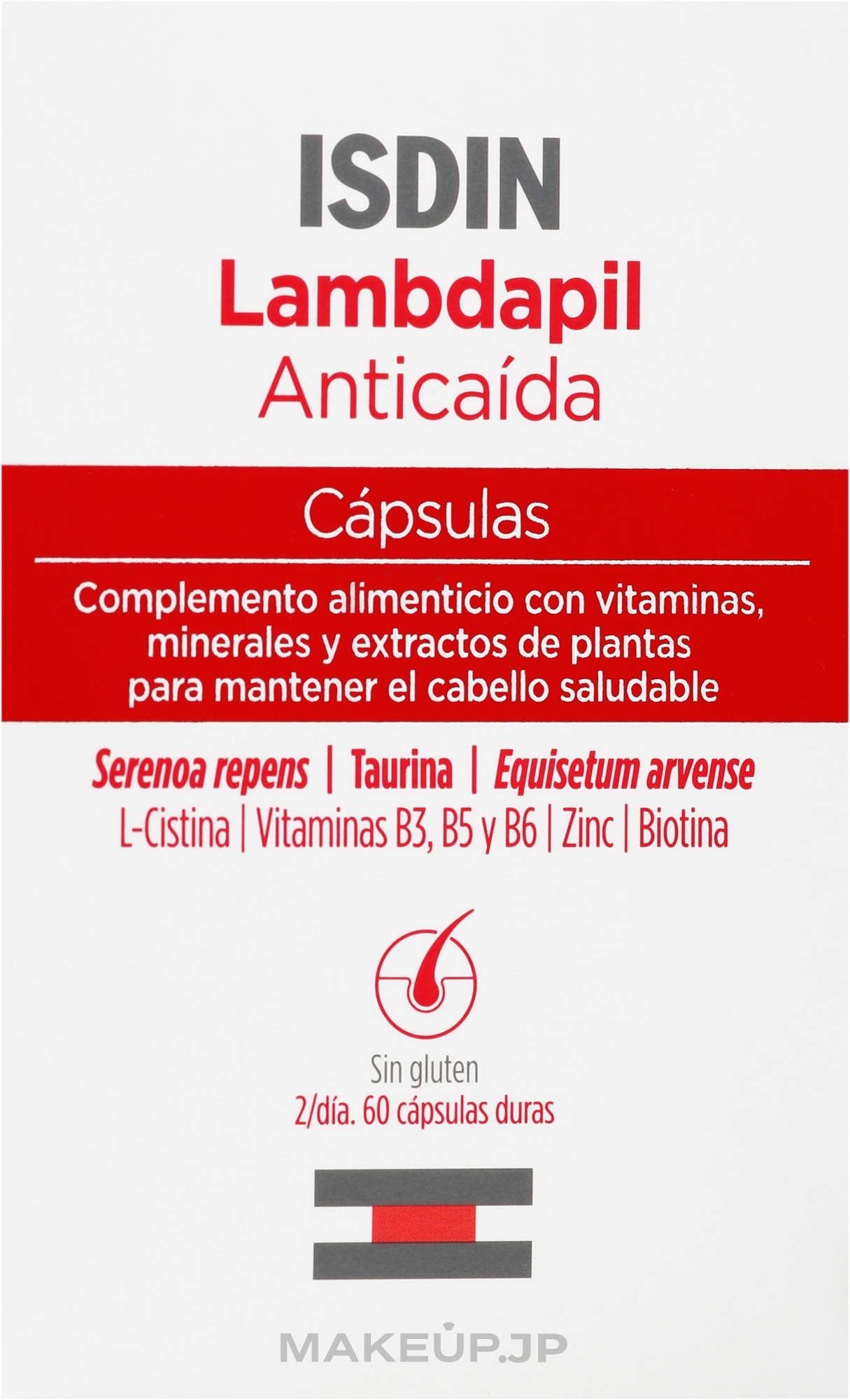 Anti Hair Loss Dietary Supplement, capsules - Isdin Lambdapil Anti-Fall — photo 60 szt.