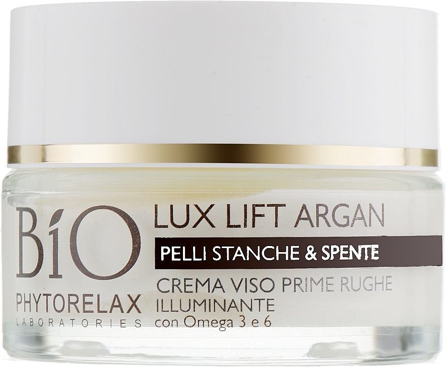 Face Cream - Phytorelax Laboratories Lux Lift Argan Illuminating Fase Cream Early Wrinkles — photo N2