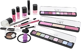 Makeup Set in Pink Case - Zmile Cosmetics Merry Berry Beauty Make Up Case — photo N4