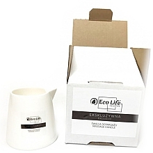 Fragrances, Perfumes, Cosmetics Massage Scented Candle "Exclusive" - Eco Life Candles Massage Candle