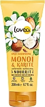 Fragrances, Perfumes, Cosmetics Monoi & Shea Butter Conditioner - Lovea Conditioner Monoi & Shea