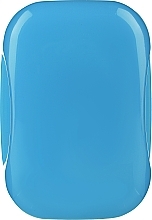 Fragrances, Perfumes, Cosmetics Plastic Soap Case '101', blue - Deni Carte