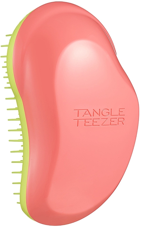 Hair brush - Tangle Teezer The Original Salmon Pink Hyper Yellow — photo N1