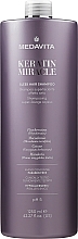 Ultra Smoothing Shampoo with Silk Effect - Medavita Keratin Miracle Sleek Hair Shampoo — photo N3