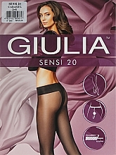 Fragrances, Perfumes, Cosmetics Tights "Sensi Vita Bassa" 20 den, caramel - Giulia