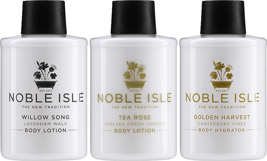Noble Isle A Trio of Lotions - Set (b/lot/3x75ml) — photo N2