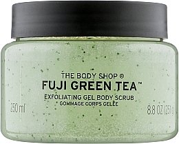 Fragrances, Perfumes, Cosmetics Exfoliating Green Tea Body Gel Scrub - The Body Shop Fuji Green Tea Exfoliating Gel Body Scrub