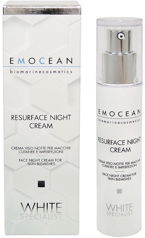 Revitalizing Night Face Cream - Emocean White Specialist Resurface Night Cream — photo N1