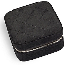 Fragrances, Perfumes, Cosmetics Cosmetic Bag - Gillian Jones Jewelry Box Black Velour