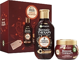 Fragrances, Perfumes, Cosmetics Genger Recovery Set - Garnier Botanic Therapy (shm/250ml + mask300ml)