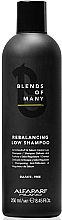 Fragrances, Perfumes, Cosmetics Rebalancing Sulfate-Free Low Shampoo - Alfaparf Milano Blends Of Many Rebalancing Low Shampoo