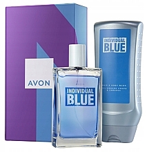 Fragrances, Perfumes, Cosmetics Avon Individual Blue For Him - Kit (edt/100ml + gel/shp/250ml)
