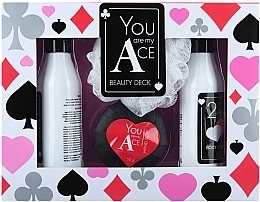 Fragrances, Perfumes, Cosmetics Set - Mades Cosmetics You Are My Ace (sh/gel/100ml + b/lot/100ml + soap/50 ml + sponge)