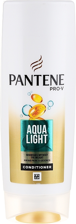 Thin Hair Balm - Pantene Pro-V Aqua Light Conditioner — photo N2