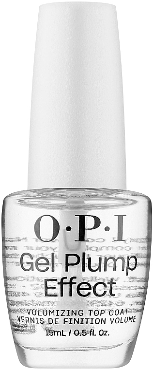 Nail Top Coat - OPI Plumping Volumizing Top Coat — photo N1