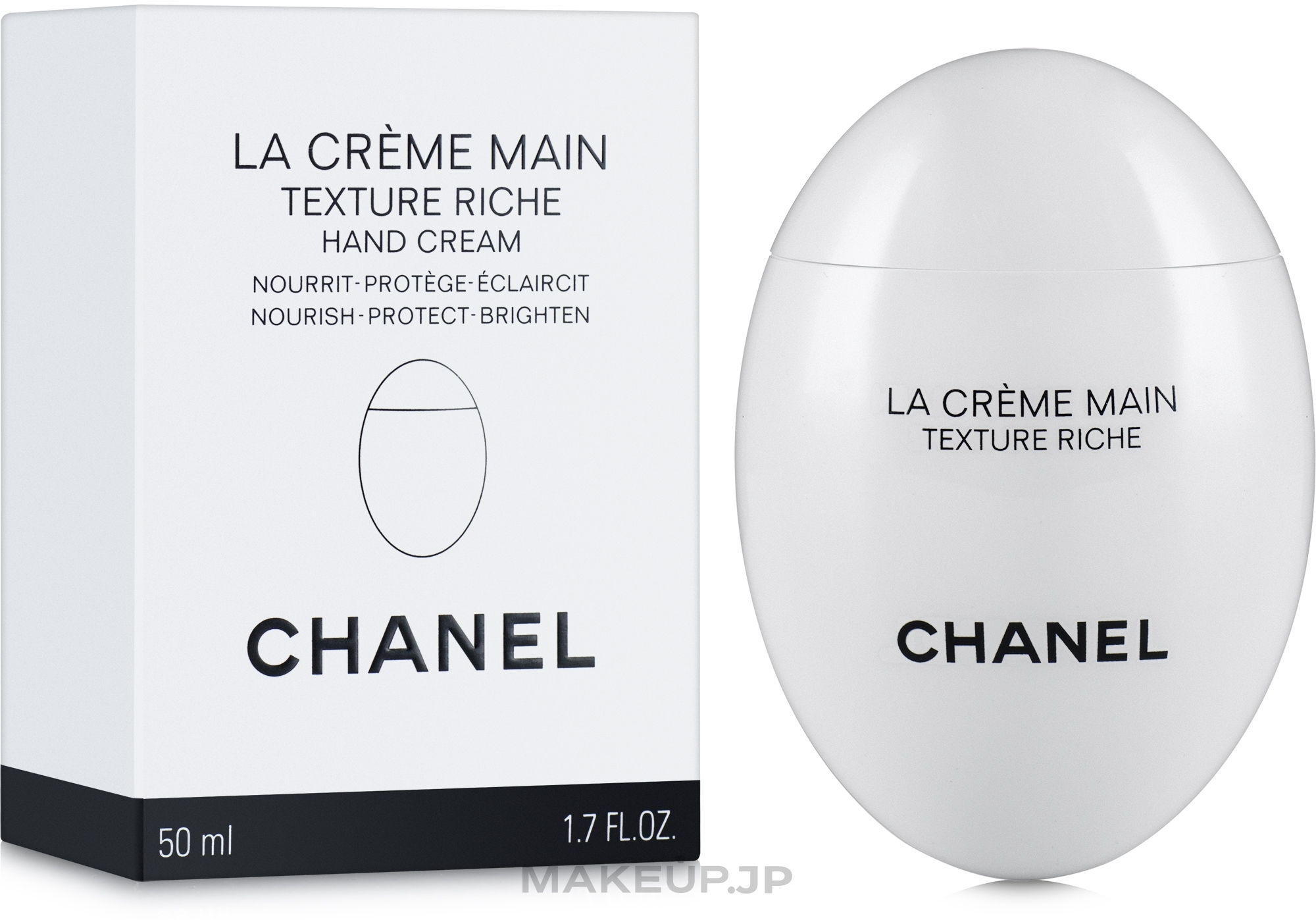 Hand and Nail Cream - Chanel La Creme Main Hand Cream Texture Riche — photo 50 ml