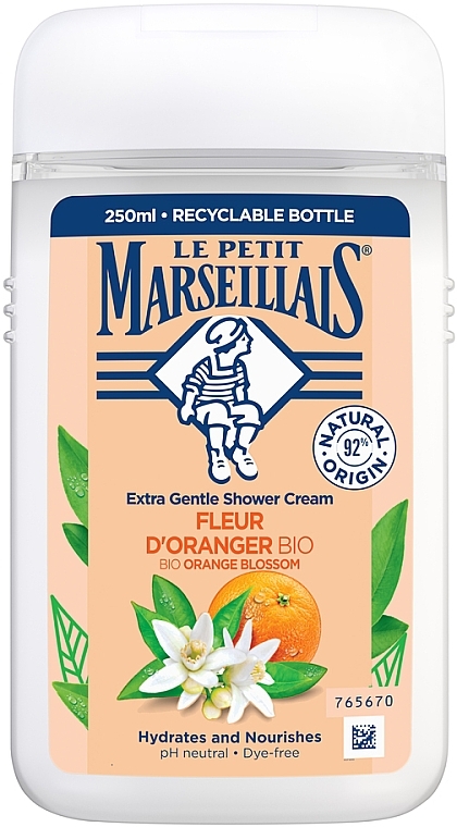 Shower Gel "Orange Tree Flower" - Le Petit Marseillais — photo N1