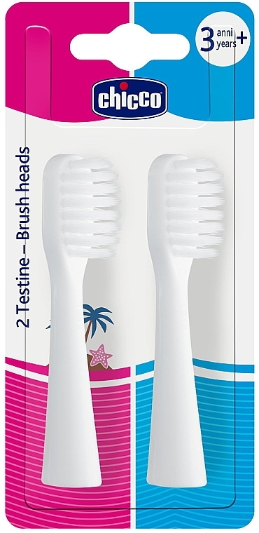 Electric Toothbrush Head - Chicco Replacement Heads For Electric Toothbrush — photo N1