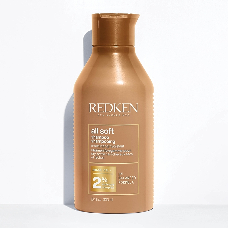 Dry & Brittle Hair Shampoo - Redken All Soft Shampoo — photo N9