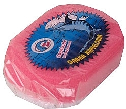 Oval Bath Sponge, pink - Ewimark — photo N1