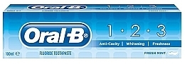 Toothpaste - Oral B 1-2-3 Fresh Mint Toothpaste — photo N4