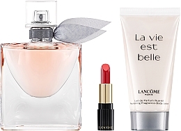 Lancome La Vie Est Belle - Set (edp/50ml + b/lot/50ml+lipstick/1.6g)  — photo N2