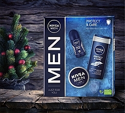 Set - NIVEA Men Protect & Care (sh/gel/250ml + water/50ml + f/b/cr/75ml) — photo N1