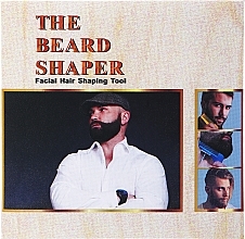 Fragrances, Perfumes, Cosmetics Beard Shaper Comb Contour Tracer, black - Man'S Beard