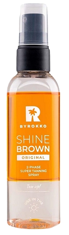 Original 2-Phase Tanning Spray - Byrokko Shine Brown Two-Phase Super Tanning Spray — photo N1