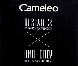 Anti-Grey Color for Black Hair - Delia Cameleo Men Anti Grey Hair Color — photo N4