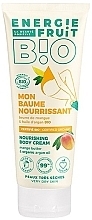 Mango and Argan Oil Very Dry Skin Nourishing Cream - Energie Fruit Bio Replenishing Body Cream — photo N1