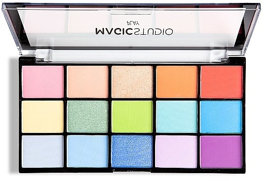 Eyeshadow Palette - Magic Studio Play Eyeshadow Palette 15 Colors — photo N1