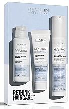 Fragrances, Perfumes, Cosmetics キット - Revlon Professional Restart Hydration (sh/50 ml + cond/30 ml + ser/50 ml)