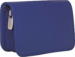 Manicure Set 'Siena' with a zipper, blue, 5 pcs - Erbe Solingen Manicure Zipper Case — photo N3