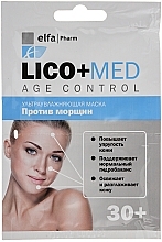 Fragrances, Perfumes, Cosmetics Ultra-Moisturizing Anti-Wrinkle Mask - Elfa Pharm Lico+Med Solution