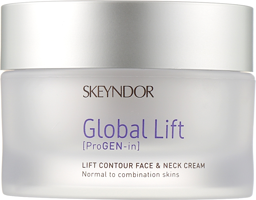 Normal and Combination Cream Face & Neck Lifting Cream - Skeyndor Lift Contour Face & Neck Cream  — photo N1