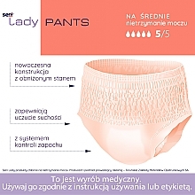 Women Absorbent Panties L, 100-135 cm, 10 pcs - Art Lady Pants — photo N6