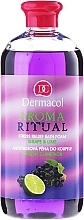 Fragrances, Perfumes, Cosmetics Bubble Bath "Grape & Lime" - Dermacol Aroma Ritual Bath Foam Grape & Lime