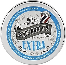 Extra Strong Hold Hair Pomade - Beardburys Extra Wax — photo N1